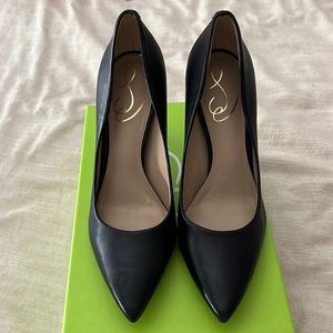 Sam Edelman - Hazel Black leather Heel Size 7
